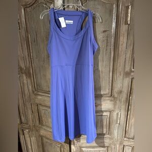 Columbia Purple Sleeveless Midi Athletic Dress